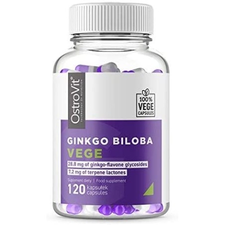Ginkgo Biloba - Vegan - 120 Capsules OstroVit