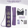 Yogamat-tas met doorlopende ritssluiting en verstelbare schouderriem